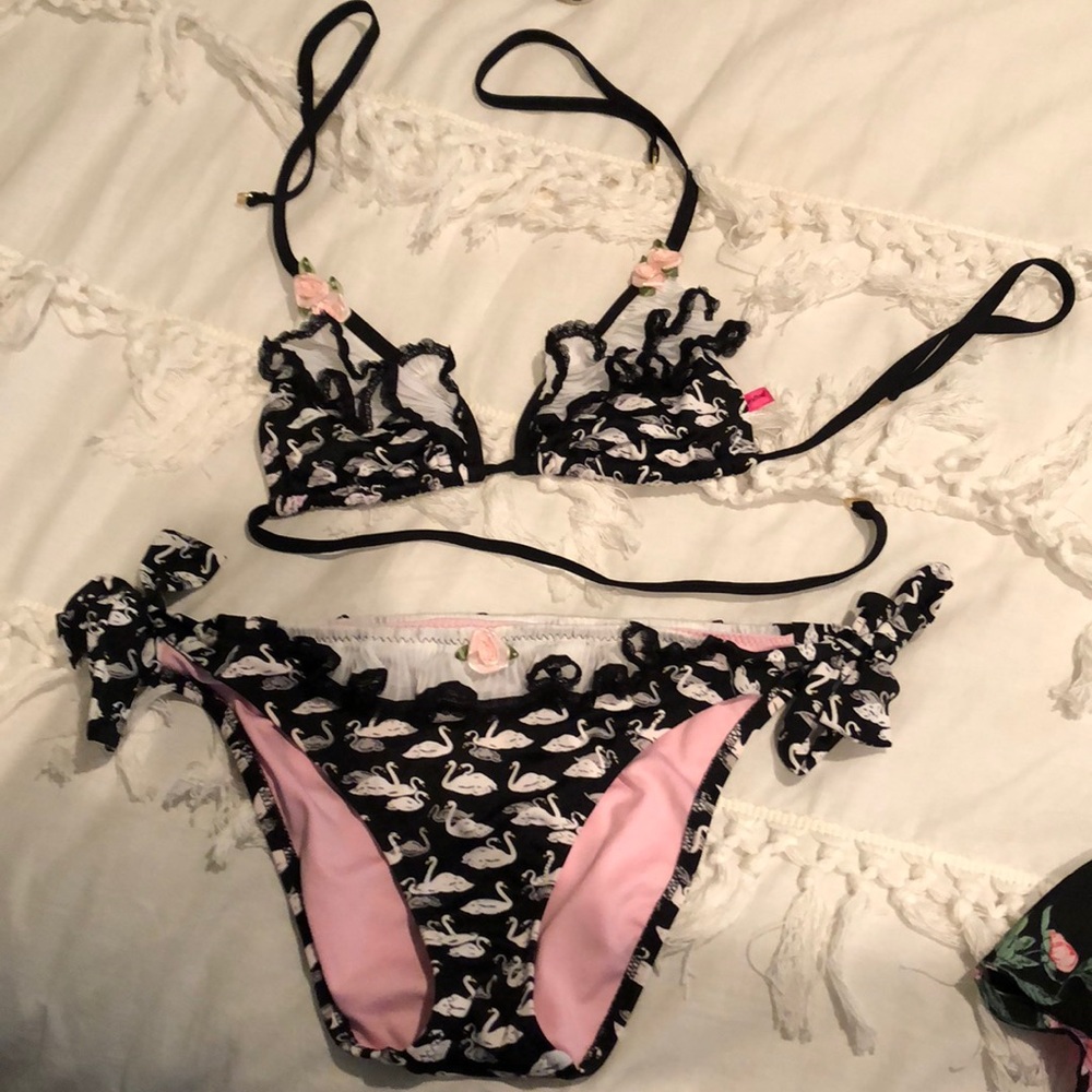 Betsey Johnson Swan Bikini